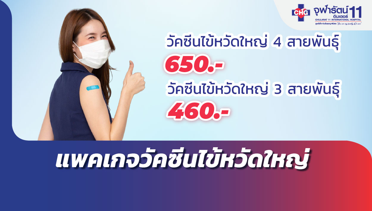 แพคเกจวัคซีนไข้หวัดใหญ่